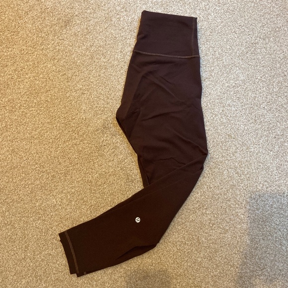 Lululemon Wunder Train 25” legging, size 8, Espresso - Picture 1 of 5